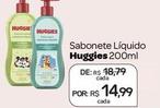 Oferta de Huggies - Sabonete Líquido por R$14,99 em Drogal
