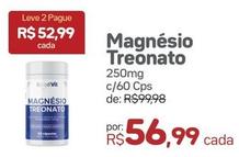 Oferta de Good Vit - Magnesio Treonato por R$56,99 em Drogal
