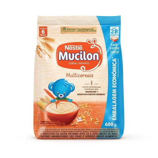 Oferta de Cereal Infantil Mucilon Multicereais 600g por R$18,75 em Drogal