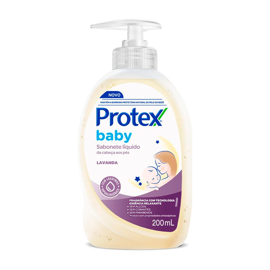 Oferta de Sabonete Liquido Protex Baby Lavanda 200ml por R$17,89 em Drogal