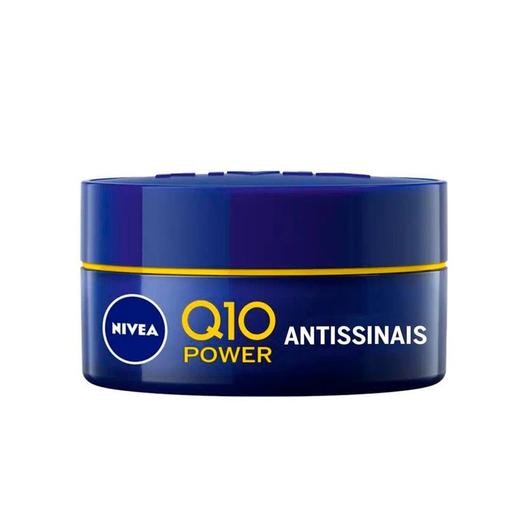 Oferta de Creme Facial Antissinais Noite Nivea Q10 Power 50ml por R$41,39 em Drogal