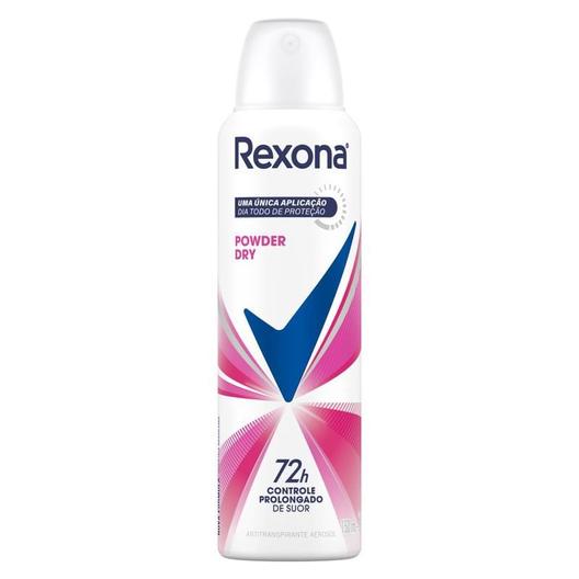 Oferta de Desodorante Antitranspirante Aerosol Rexona Powder Dry 72h 150ml por R$13,89 em Drogal