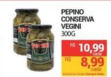 Oferta de Vegini - Pepino Conserva por R$8,99 em Compre Mais