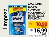 Oferta de Comfort - Amaciante Roupa Concentrado  por R$15,99 em Compre Mais