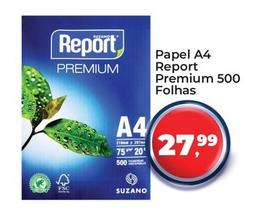 Oferta de Report - Papel A4 Premium 500 Folhas  por R$27,99 em Tonin Superatacado