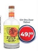 Oferta de Zuur - Gin Dry por R$49,99 em Tonin Superatacado