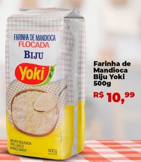 Oferta de Yoki - Farinha De Mandioca Biju por R$10,99 em Tonin Superatacado