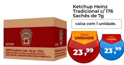 Oferta de Heinz - Ketchup Tradicional por R$23,99 em Tonin Superatacado