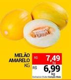Oferta de Melão Amarelo  por R$6,99 em Compre Mais