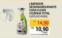 Oferta de Casa Clean - Limpador Desengordurante Cozinha Total por R$14,9 em Compre Mais