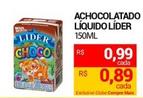 Oferta de Lider - Achocolatado Liquido  por R$0,99 em Compre Mais