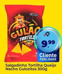 Oferta de Gulozitos - Salgadinho Tortilha Queijo Nacho  por R$9,99 em Tonin Superatacado