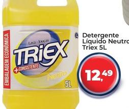 Oferta de Triex - Detergente Líquido Neutro por R$12,49 em Tonin Superatacado