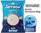 Oferta de Serrazul - Arroz por R$24,99 em Tonin Superatacado