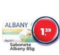 Oferta de Albany - Sabonete por R$1,39 em Tonin Superatacado