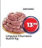 Oferta de Linguiça Churrasco Nutrili por R$13,99 em Tonin Superatacado