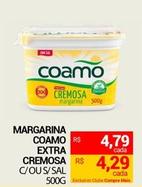 Oferta de Coamo - Margarina Extra Cremosa por R$4,29 em Compre Mais