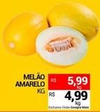 Oferta de Melão Amarelo por R$4,99 em Compre Mais