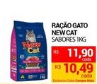 Oferta de New Cat - Ração Gato  por R$11,9 em Compre Mais