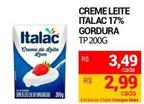 Oferta de Italac - Creme Leite 17% Gordura por R$3,49 em Compre Mais