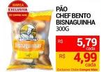 Oferta de Chef Bento - Pão Bisnaguinha por R$5,79 em Compre Mais