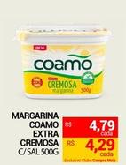 Oferta de Coamo - Margarina Extra Cremosa  por R$4,29 em Compre Mais