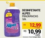 Oferta de Alpes - Desinfetante por R$12,99 em Compre Mais