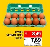 Oferta de Ovos Vermelhos por R$7,69 em Compre Mais