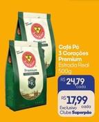 Oferta de 3 Corações - Café Pó Premium por R$24,79 em Superpão