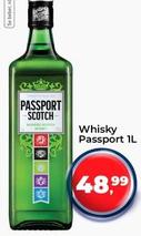 Oferta de Passport - Whisky por R$48,99 em Tonin Superatacado