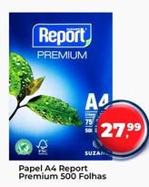 Oferta de Report - Papel A4 Premium 500 Folhas por R$27,99 em Tonin Superatacado