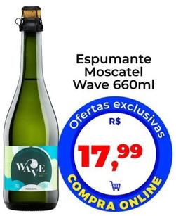 Oferta de Wave - Espumante Moscatel por R$17,99 em Tonin Superatacado