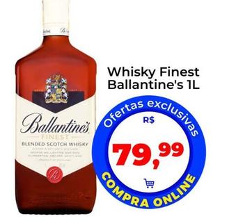 Oferta de Ballantine´s - Whisky Finest por R$79,99 em Tonin Superatacado