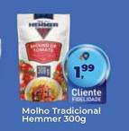 Oferta de Hemmer - Molho Tradicional por R$1,99 em Tonin Superatacado