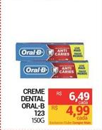 Oferta de Oral-b - Creme Dental 123 por R$6,49 em Compre Mais