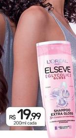 Oferta de L'oréal - Shampoo Extra Gloss por R$19,99 em Drogal