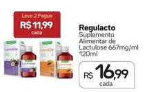 Oferta de Regulacto - Suplemento Alimentar De Lactulose por R$16,99 em Drogal