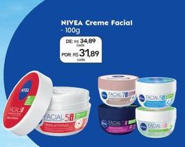 Oferta de Nivea - Creme Facial por R$31,89 em Drogal