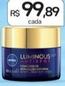 Oferta de Nivea - Creme Facial Noturno Luminous 6.30'' por R$99,89 em Drogal