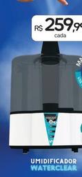 Oferta de Soniclear - Umidificador Waterclear por R$259,99 em Drogal