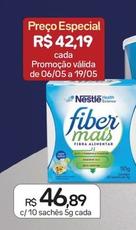 Oferta de Nestlé - Fiber Mais por R$46,89 em Drogal