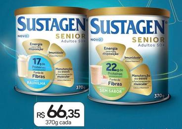 Oferta de Sustagen - Senior Adultos 50+ por R$66,35 em Drogal