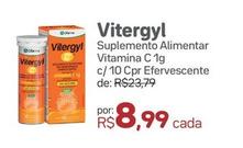 Oferta de Vitergyl - Suplemento Alimentar Vitamina por R$8,99 em Drogal