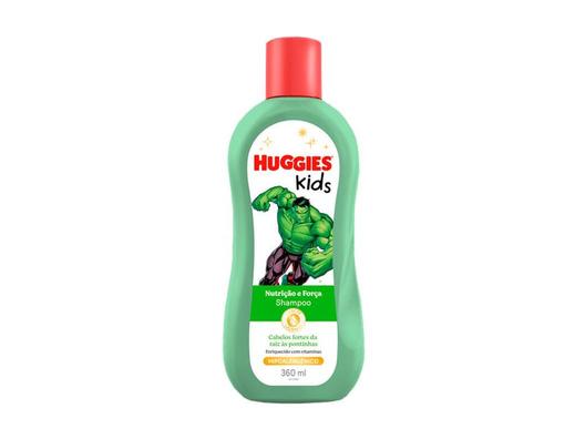 Oferta de Shampoo Huggies Kids Hulk Nutrição e Força 360ml por R$19,99 em Drogal