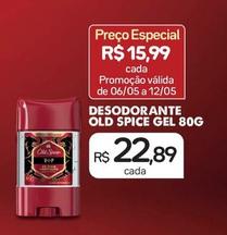 Oferta de Old Spice - Desodorante Gel por R$22,89 em Drogal