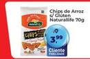 Oferta de Natural Life - Chips De Arroz S/ Gluten por R$3,99 em Tonin Superatacado