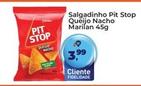 Oferta de Pit Stop - Salgadinho Queijo Nacho Marilan por R$3,99 em Tonin Superatacado