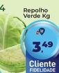 Oferta de Repolho Verde por R$3,49 em Tonin Superatacado