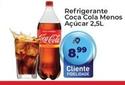 Oferta de Refrigerante Coca Cola Menos Açúcar por R$8,99 em Tonin Superatacado