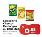 Oferta de Cheetos - Salgadinho por R$0,88 em Novo Atacarejo